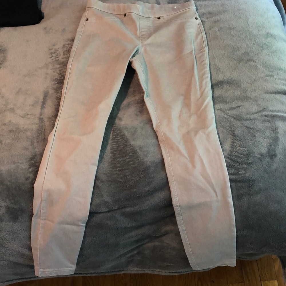 Grey jeggings